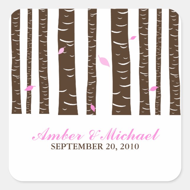 Birch Trees Stickers (Front)