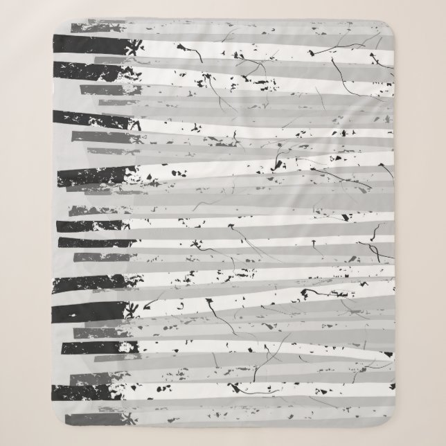 Birch Trees Vintage Horizontal Background Sherpa Blanket (Front)