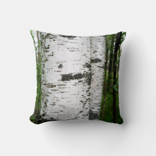 Birch trunk cushion