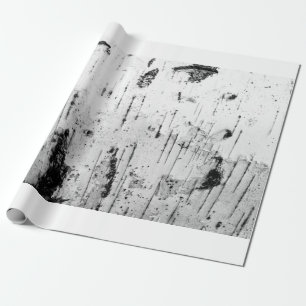 Birch trunk wrapping paper