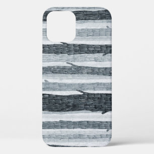 Birch wood trees, seamless background pattern. iPhone 12 case