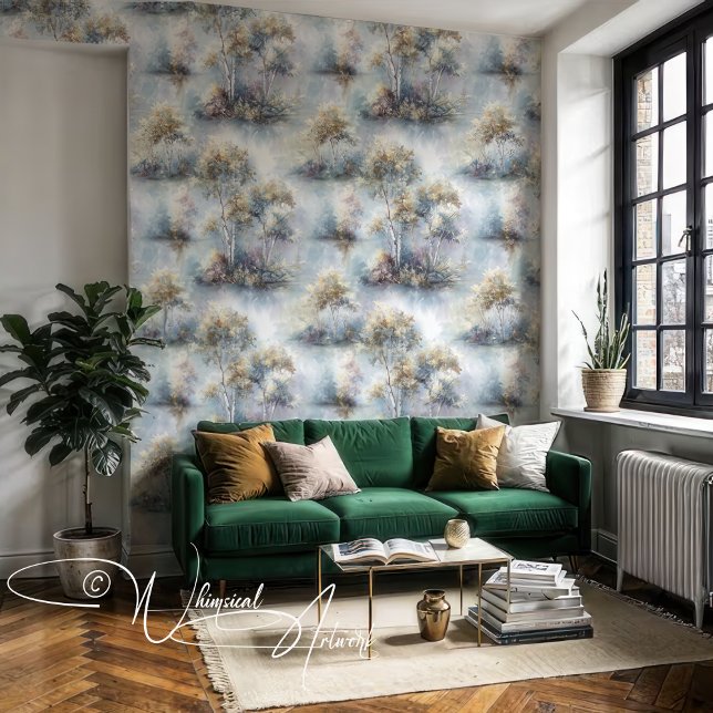 Birch Woodland Islands Wallpaper (Creator Uploaded)