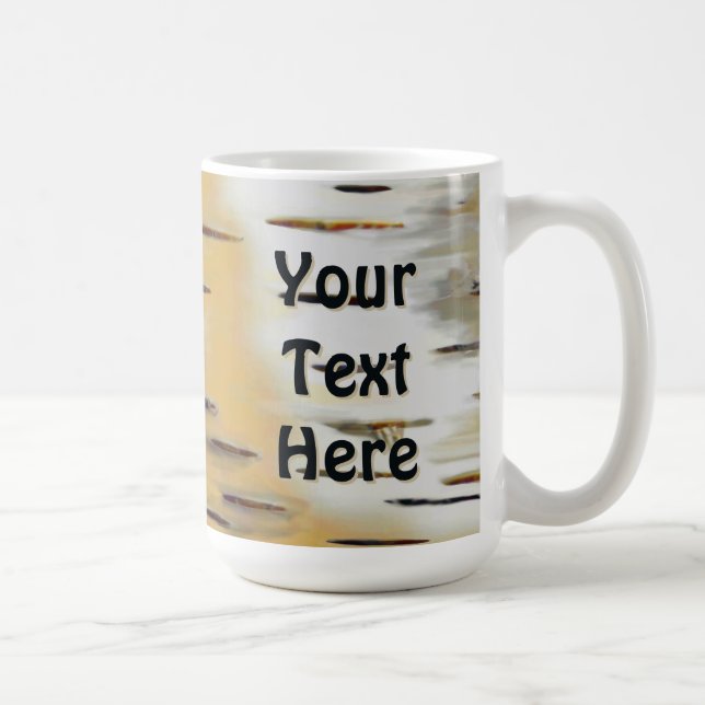 Birchbark Coffee Mug (Right)
