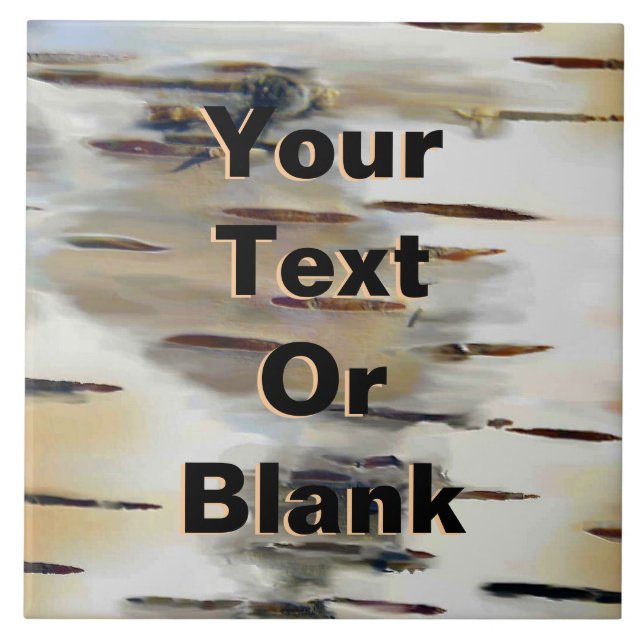 Birchbark Tile (Front)