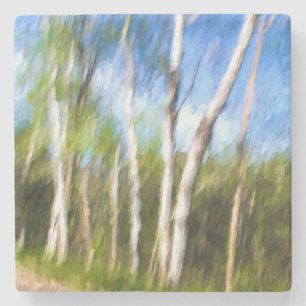 birches stone coaster