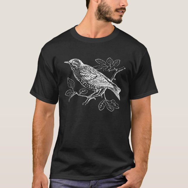 Bird #001 (Inversion) T-Shirt (Front)