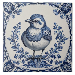 Bird 4 ceramic tile