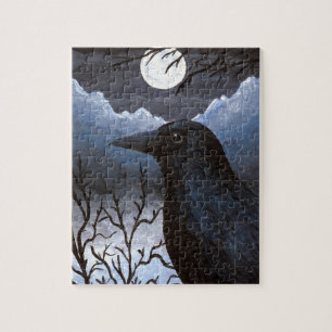 Bird 58 Crow Raven Jigsaw Puzzle