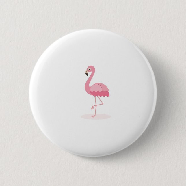 Bird 6 Cm Round Badge (Front)