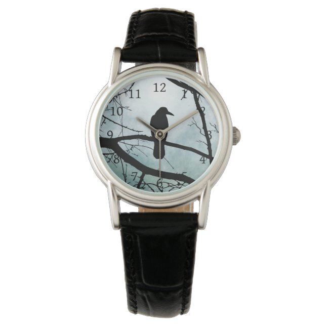 bird 77 Crow Raven Watch (Front)