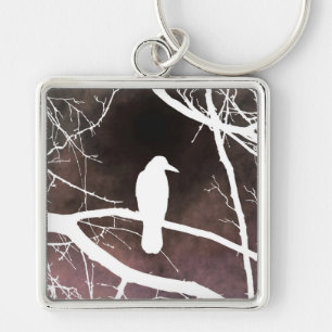 bird 79 Crow Raven Key Ring