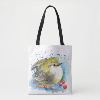 Bird and Berries Tote Bag