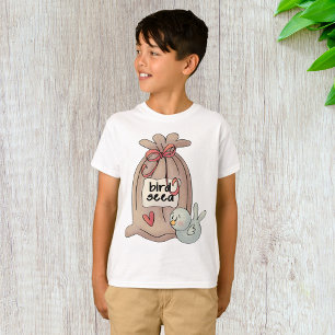 Bird And Bird Seed T-Shirt
