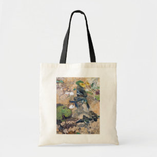 Bird and Dragonfly, Bruno Liljefors Tote Bag