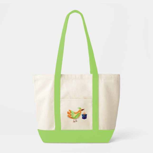 Bird and gift, bag (Front)