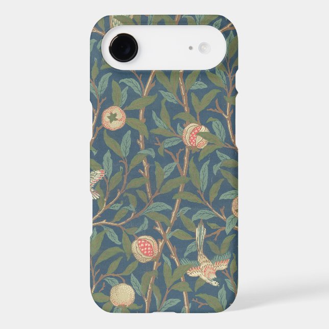 'Bird and Pomegranate' Wallpaper Design, printed b Case-Mate iPhone Case (Back)