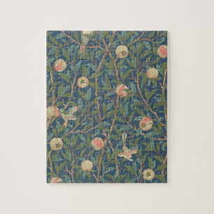 'Bird and Pomegranate' Wallpaper Design, printed b Jigsaw Puzzle