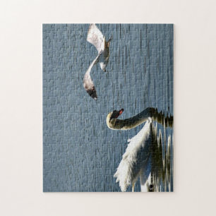 Bird and Swan Jigsaw Puzzle
