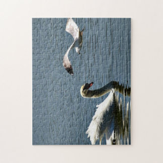 Bird and Swan Jigsaw Puzzle