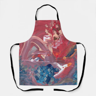 Bird and the Lake All-Over Print Apron