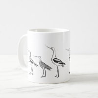 Bird Art Drawing in Black and White Personalised
