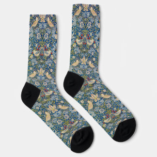 Bird Art Nouveau Design Socks