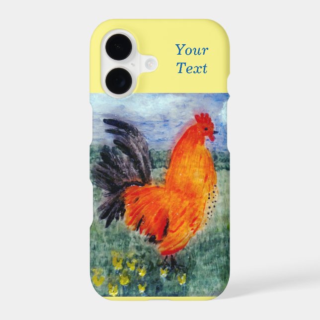 Bird Art Rooster Chicken (Back)