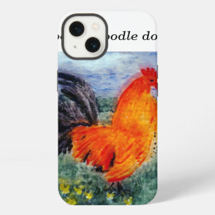 Bird Art Rooster Chicken Funny iPhone Case