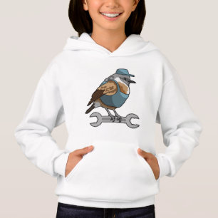 Bird as Carftsman with Wrench
