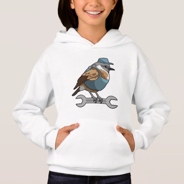 Bird as Carftsman with Wrench (Front)