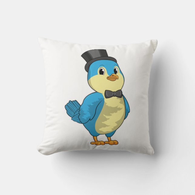 Bird as Groom with Ribbon Cushion (Front)