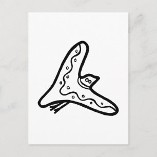 Bird, Australian drawing(Aborigine) Postcard