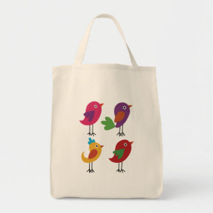 Bird Baby Chicks Tote Bag