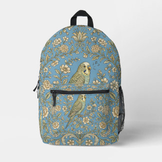 Bird Backpack – Budgerigar Design