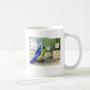 Bird Bathroom Fixtures Funny Gifts & Tees Coffee Mug