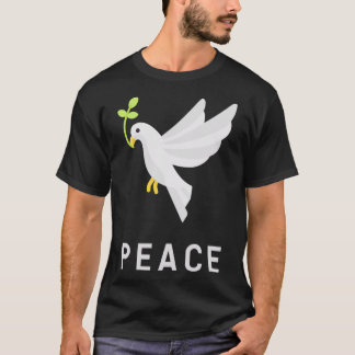 Bird Bird Lover Flying Freedom Peace  T-Shirt
