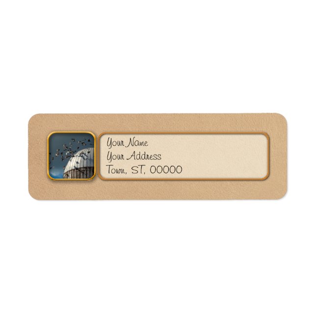 Bird - BIRDS Return Address Label (Front)