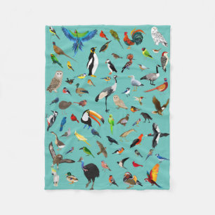 Bird Blanky Fleece Blanket