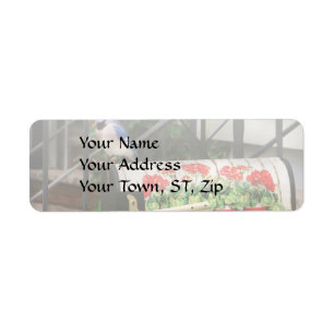 Bird - Blue Jay - Waiting for the mail Return Address Label