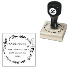 Bird & Botanical Wreath Return Address