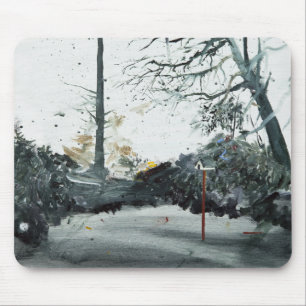 Bird Box Ohlsdorf Cemetery 2013 Mouse Pad