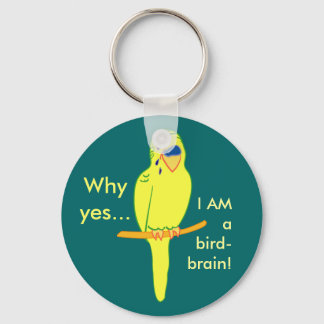 Bird-brain Keychain