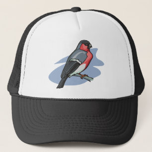 Bird Bullfinch Trucker Hat