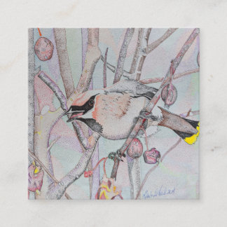 Bird business cards, Wild bird business cards art