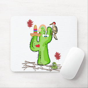 Bird Cactus Mouse Pad! Pad