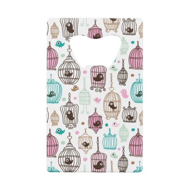 bird cage love kids background pattern (Front)