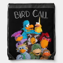Bird Call Drawstring Backpack