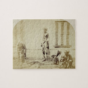 Bird-Catchers, Low Caste Hindus in Delhi, 19th cen Jigsaw Puzzle