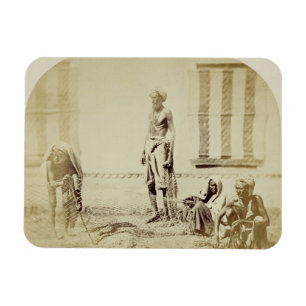Bird-Catchers, Low Caste Hindus in Delhi, 19th cen Magnet