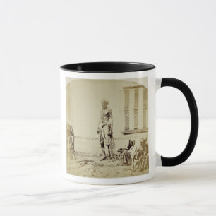 Bird-Catchers, Low Caste Hindus in Delhi, 19th cen Mug